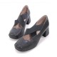 Iris Corolla Releve Cross Strap Mary Jane Shoes(Reservation/6 Colours/Full Payment Without Shipping)